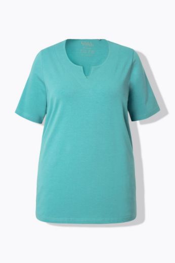 Moda za polnejše Majica A kroj V ovratnik plus velikost, xxl, Ulla Popken in Johann Popken (JP1880)