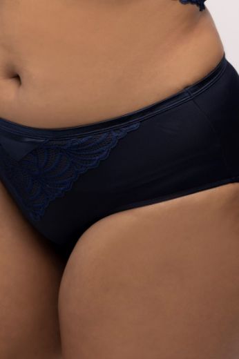 Moda za polnejše Gaćice od mikrofibre s dodatkom ukrasne čipke plus velikost, xxl, Ulla Popken in Johann Popken (JP1880)
