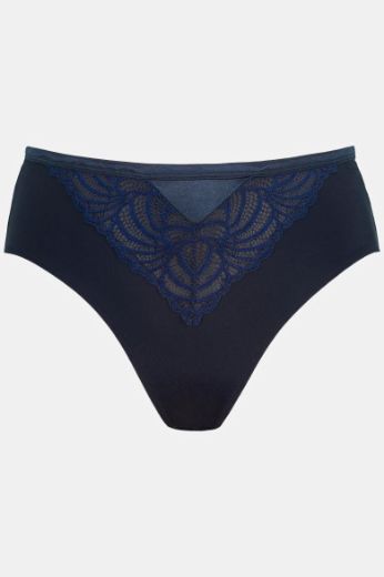 Moda za polnejše Gaćice od mikrofibre s dodatkom ukrasne čipke plus velikost, xxl, Ulla Popken in Johann Popken (JP1880)