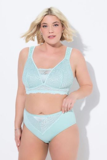 Moda za polnejše Gaćice od mikrofibre s dodatkom ukrasne čipke plus velikost, xxl, Ulla Popken in Johann Popken (JP1880)