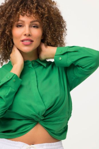 Moda za polnejše Bluza dugih rukava kraćeg kroja plus velikost, xxl, Ulla Popken in Johann Popken (JP1880)