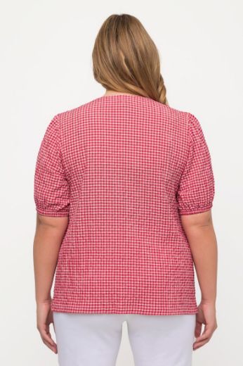 Moda za polnejše Bluza kratkih rukava okruglog ovratnika plus velikost, xxl, Ulla Popken in Johann Popken (JP1880)