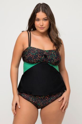 Moda za polnejše Kupaći kostim Tankini plus velikost, xxl, Ulla Popken in Johann Popken (JP1880)