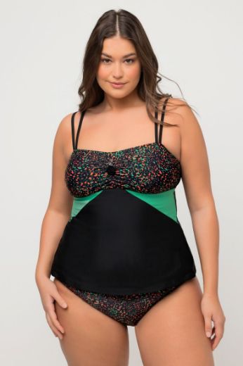 Moda za polnejše Kupaći kostim Tankini plus velikost, xxl, Ulla Popken in Johann Popken (JP1880)