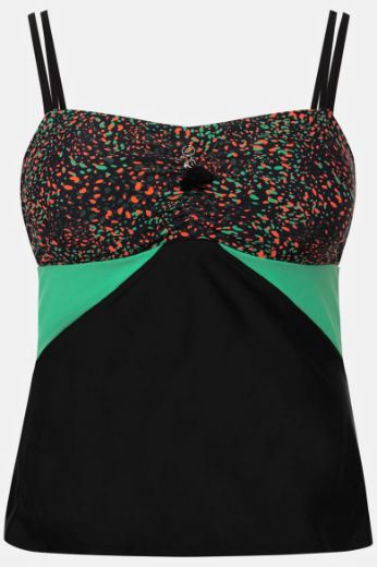 Moda za polnejše Kupaći kostim Tankini plus velikost, xxl, Ulla Popken in Johann Popken (JP1880)