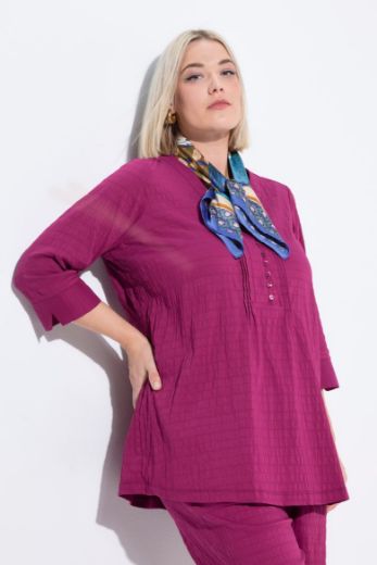 Moda za polnejše Bluza 3/4 rukavi plus velikost, xxl, Ulla Popken in Johann Popken (JP1880)