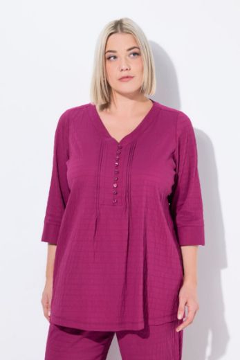 Moda za polnejše Bluza 3/4 rukavi plus velikost, xxl, Ulla Popken in Johann Popken (JP1880)