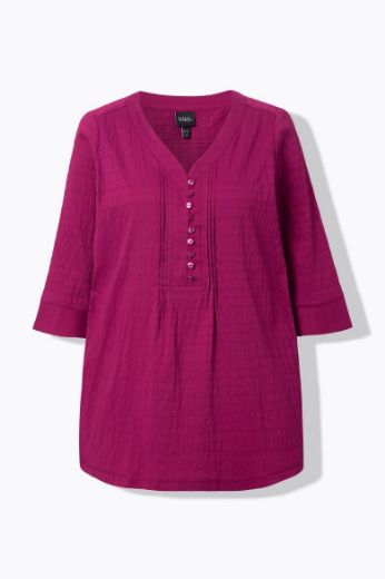 Moda za polnejše Bluza 3/4 rukavi plus velikost, xxl, Ulla Popken in Johann Popken (JP1880)