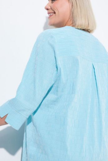Moda za polnejše Bluza 3/4 rukavi s gumbićima plus velikost, xxl, Ulla Popken in Johann Popken (JP1880)