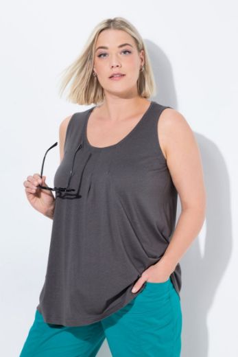 Moda za polnejše Top A kroja plus velikost, xxl, Ulla Popken in Johann Popken (JP1880)