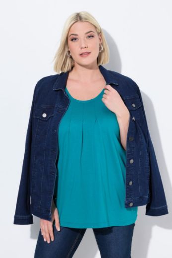 Moda za polnejše Top A kroja plus velikost, xxl, Ulla Popken in Johann Popken (JP1880)
