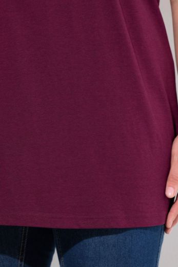 Moda za polnejše Majica s naborima duži model plus velikost, xxl, Ulla Popken in Johann Popken (JP1880)