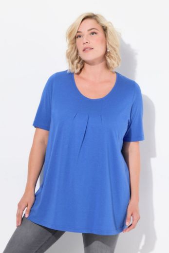 Moda za polnejše Majica s naborima duži model plus velikost, xxl, Ulla Popken in Johann Popken (JP1880)