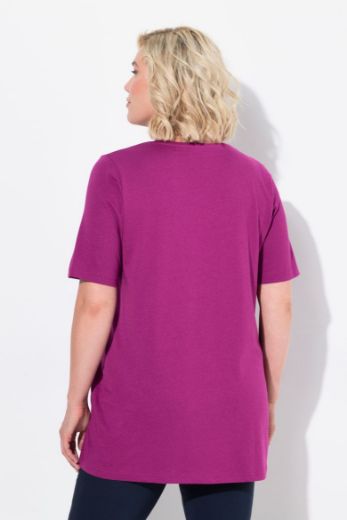 Moda za polnejše Majica s naborima duži model plus velikost, xxl, Ulla Popken in Johann Popken (JP1880)