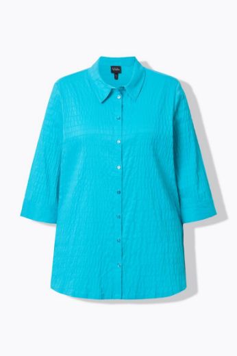 Moda za polnejše Košulja 3/4 rukavi plus velikost, xxl, Ulla Popken in Johann Popken (JP1880)