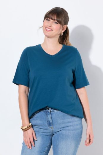 Moda za polnejše Majica 2 komada kratkih rukava plus velikost, xxl, Ulla Popken in Johann Popken (JP1880)