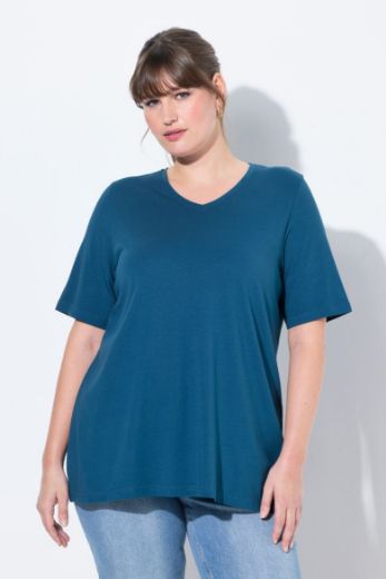 Moda za polnejše Majica 2 komada kratkih rukava plus velikost, xxl, Ulla Popken in Johann Popken (JP1880)