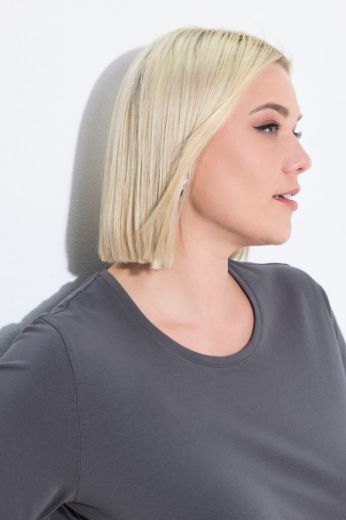Moda za polnejše Majica A kroj V ovratnik plus velikost, xxl, Ulla Popken in Johann Popken (JP1880)