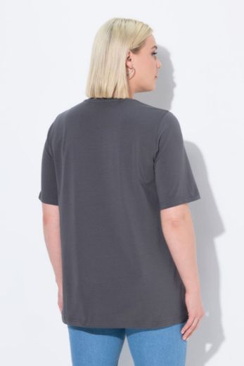 Moda za polnejše Majica A kroj V ovratnik plus velikost, xxl, Ulla Popken in Johann Popken (JP1880)