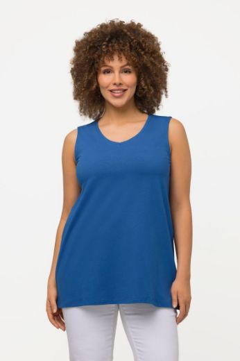 Moda za polnejše Top V ovratnik A kroja plus velikost, xxl, Ulla Popken in Johann Popken (JP1880)