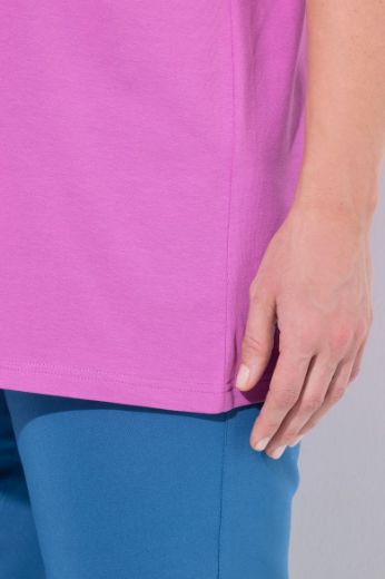Moda za polnejše Majica V izreza A kroja kratkih rukava plus velikost, xxl, Ulla Popken in Johann Popken (JP1880)