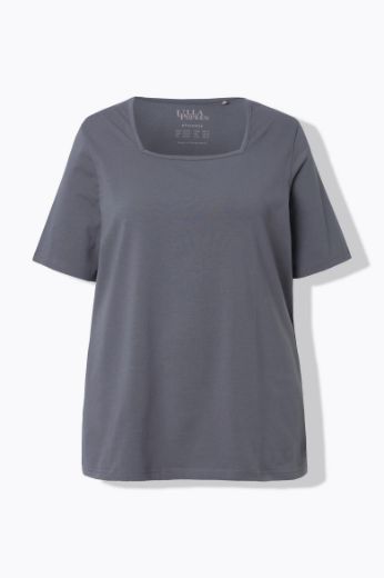 Moda za polnejše Majica kratkih rukava A kroja plus velikost, xxl, Ulla Popken in Johann Popken (JP1880)