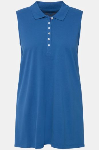 Moda za polnejše Majica Polo bez rukava dužeg kroja plus velikost, xxl, Ulla Popken in Johann Popken (JP1880)