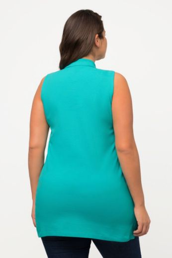 Moda za polnejše Majica Polo bez rukava dužeg kroja plus velikost, xxl, Ulla Popken in Johann Popken (JP1880)