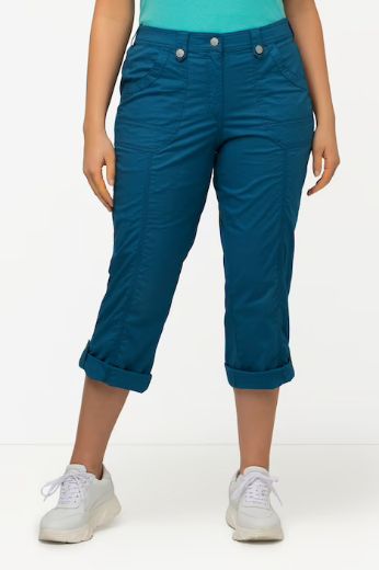 Moda za polnejše Hlače 7/8 Cargo plus velikost, xxl, Ulla Popken in Johann Popken (JP1880)