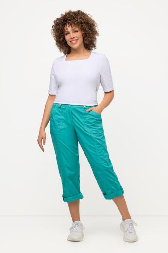 Moda za polnejše Hlače 7/8 Cargo plus velikost, xxl, Ulla Popken in Johann Popken (JP1880)