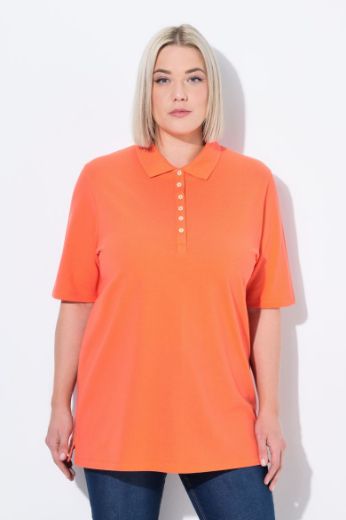 Moda za polnejše Majica Polo kratki rukavi plus velikost, xxl, Ulla Popken in Johann Popken (JP1880)