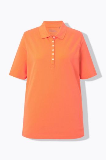 Moda za polnejše Majica Polo kratki rukavi plus velikost, xxl, Ulla Popken in Johann Popken (JP1880)