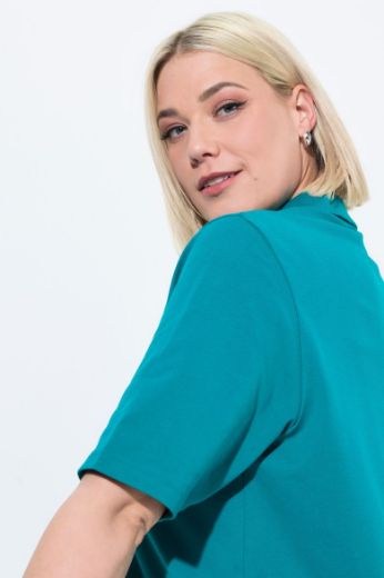 Moda za polnejše Majica Polo kratki rukavi plus velikost, xxl, Ulla Popken in Johann Popken (JP1880)