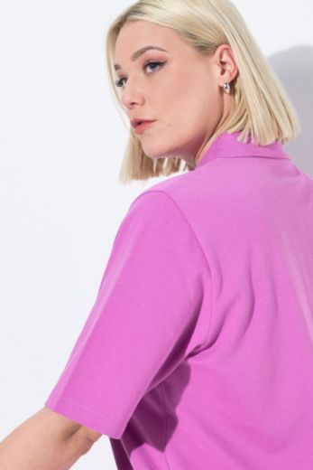 Moda za polnejše Majica Polo kratki rukavi plus velikost, xxl, Ulla Popken in Johann Popken (JP1880)