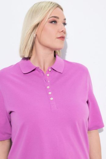 Moda za polnejše Majica Polo kratki rukavi plus velikost, xxl, Ulla Popken in Johann Popken (JP1880)