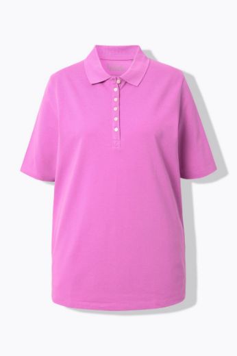 Moda za polnejše Majica Polo kratki rukavi plus velikost, xxl, Ulla Popken in Johann Popken (JP1880)