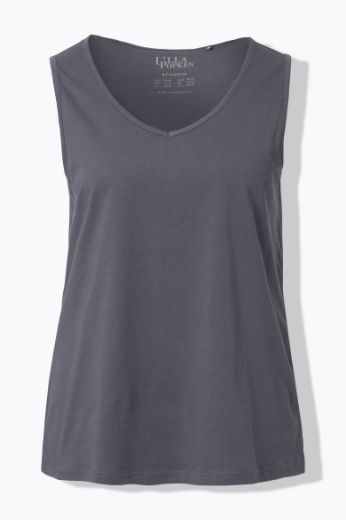 Moda za polnejše Top V ovratnika plus velikost, xxl, Ulla Popken in Johann Popken (JP1880)