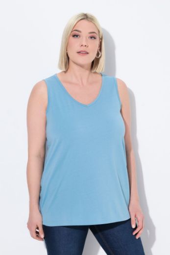 Moda za polnejše Top V ovratnika plus velikost, xxl, Ulla Popken in Johann Popken (JP1880)