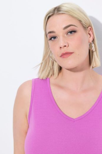 Moda za polnejše Top V ovratnika plus velikost, xxl, Ulla Popken in Johann Popken (JP1880)