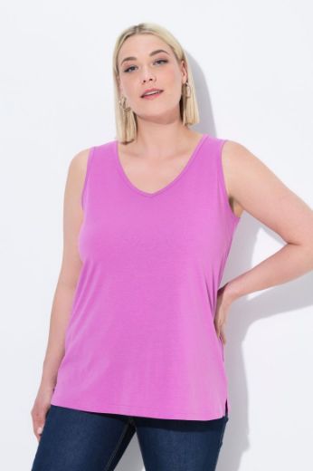 Moda za polnejše Top V ovratnika plus velikost, xxl, Ulla Popken in Johann Popken (JP1880)
