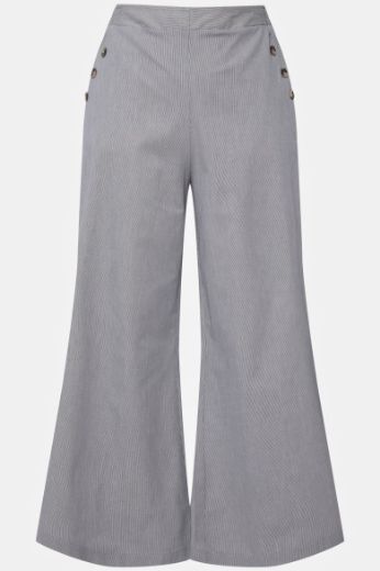 Moda za polnejše Hlače širokih nogavica elastičnog struka plus velikost, xxl, Ulla Popken in Johann Popken (JP1880)