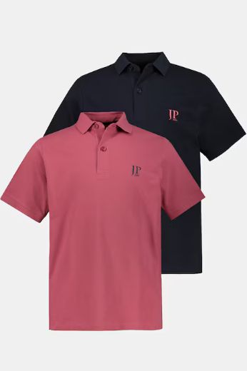 Moda za polnejše Majica Polo 2 komada plus velikost, xxl, Ulla Popken in Johann Popken (JP1880)