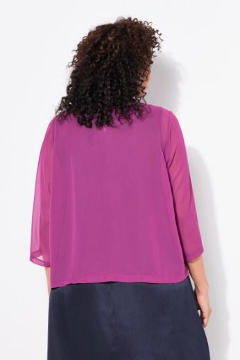 Moda za polnejše Jakna lagana 3/4 rukavi plus velikost, xxl, Ulla Popken in Johann Popken (JP1880)