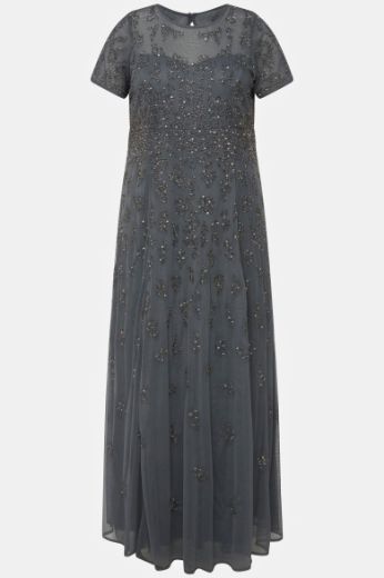 Moda za polnejše Haljina svečana sa šljokicama plus velikost, xxl, Ulla Popken in Johann Popken (JP1880)