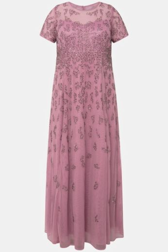 Moda za polnejše Haljina svečana sa šljokicama plus velikost, xxl, Ulla Popken in Johann Popken (JP1880)