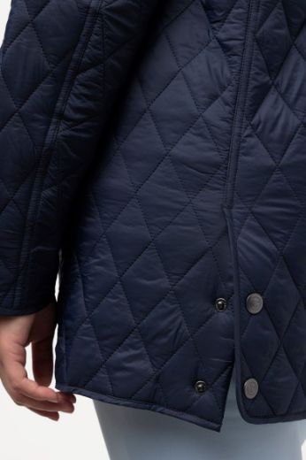 Moda za polnejše Jakna lagana štepana s kariranom podstavom plus velikost, xxl, Ulla Popken in Johann Popken (JP1880)