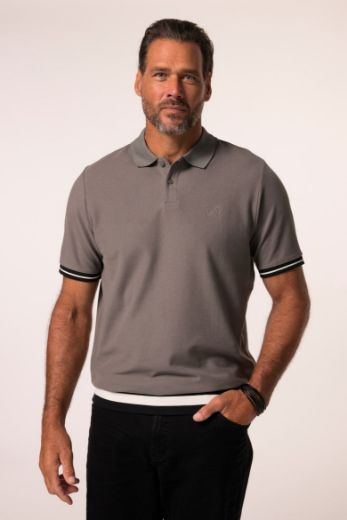 Moda za polnejše Majica Polo kratkih rukava plus velikost, xxl, Ulla Popken in Johann Popken (JP1880)