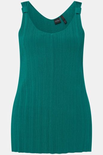 Moda za polnejše Majica bez rukava V ovratnika plus velikost, xxl, Ulla Popken in Johann Popken (JP1880)