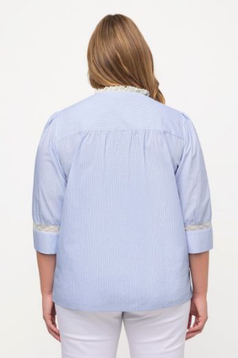 Moda za polnejše Košulja 3/4 rukava V ovratnika plus velikost, xxl, Ulla Popken in Johann Popken (JP1880)