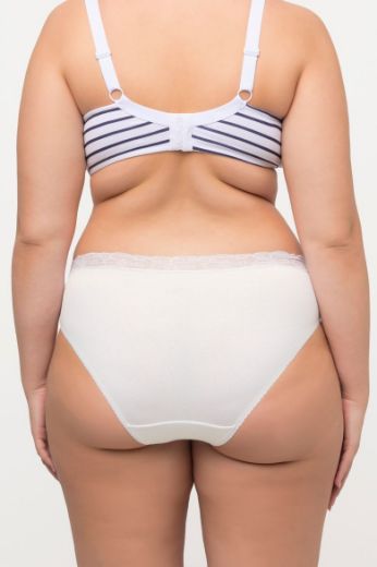 Moda za polnejše Gaćice midi 4 komada plus velikost, xxl, Ulla Popken in Johann Popken (JP1880)